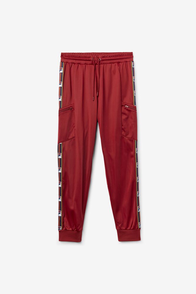 Fila Jaxson Red Pants Mens - NZ 79518-IGHK